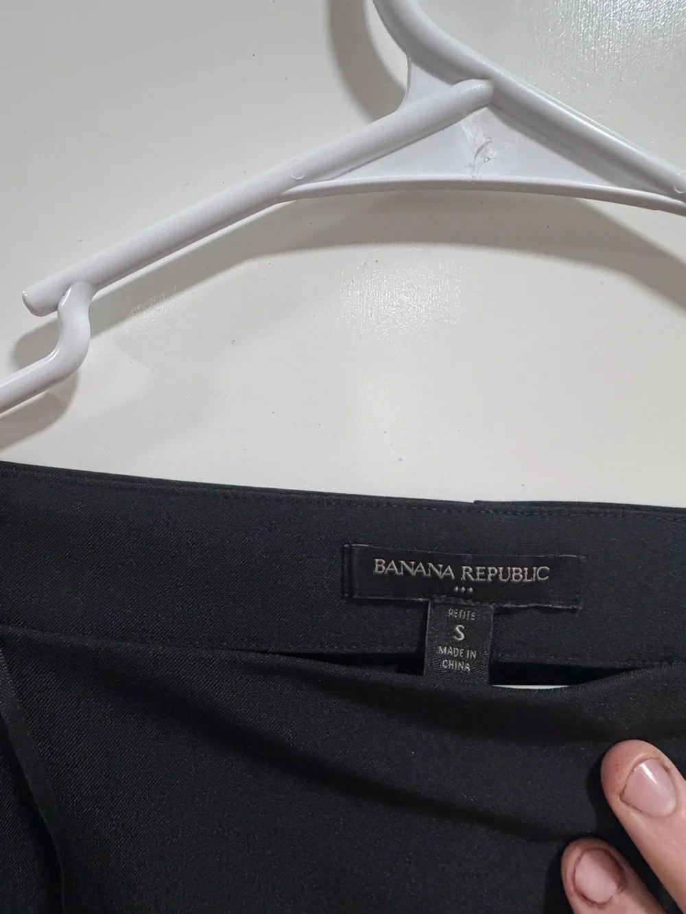 Banana Republic Black Dress Flared Sleeve Square Neck
